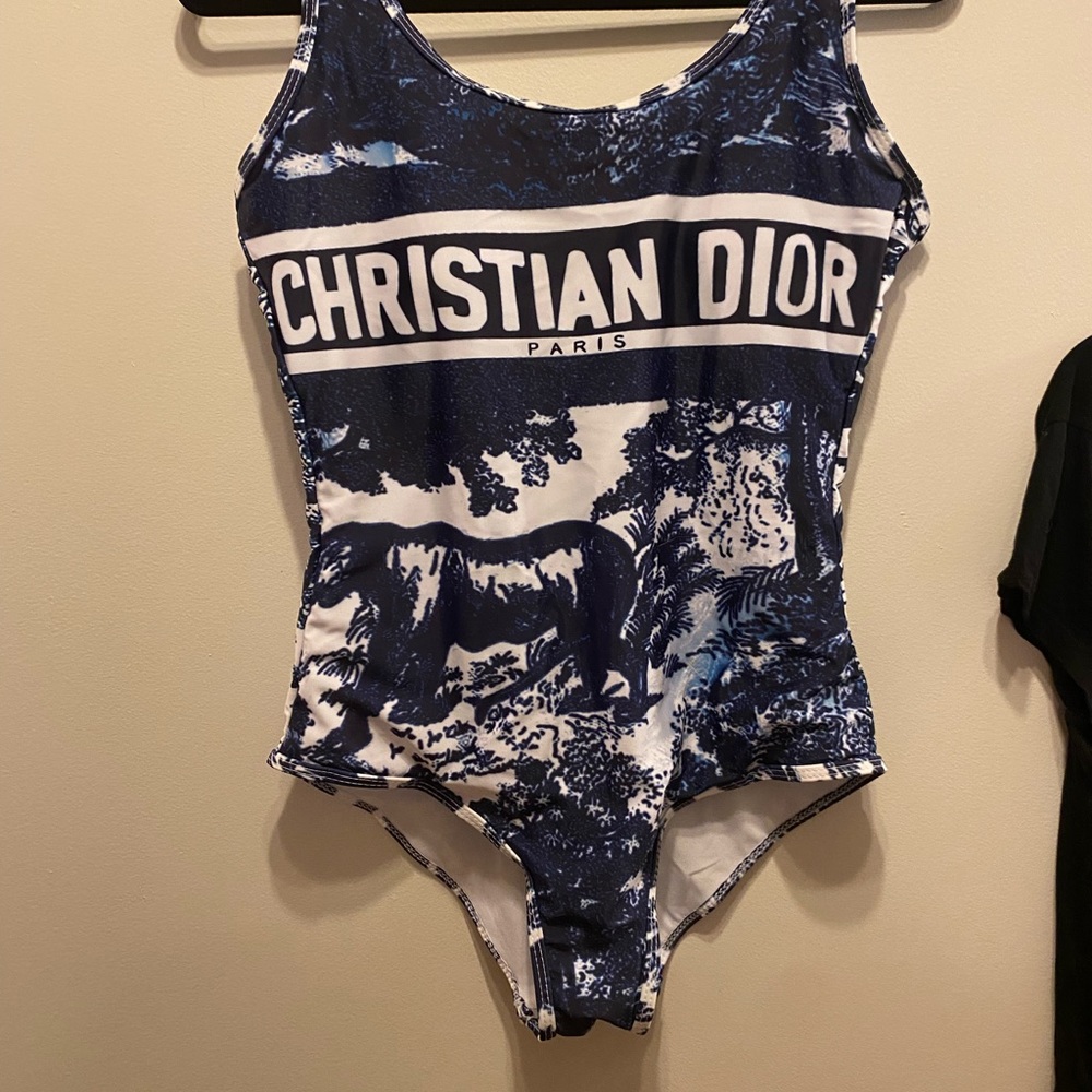 Blue and White Swimsuit! NWT
